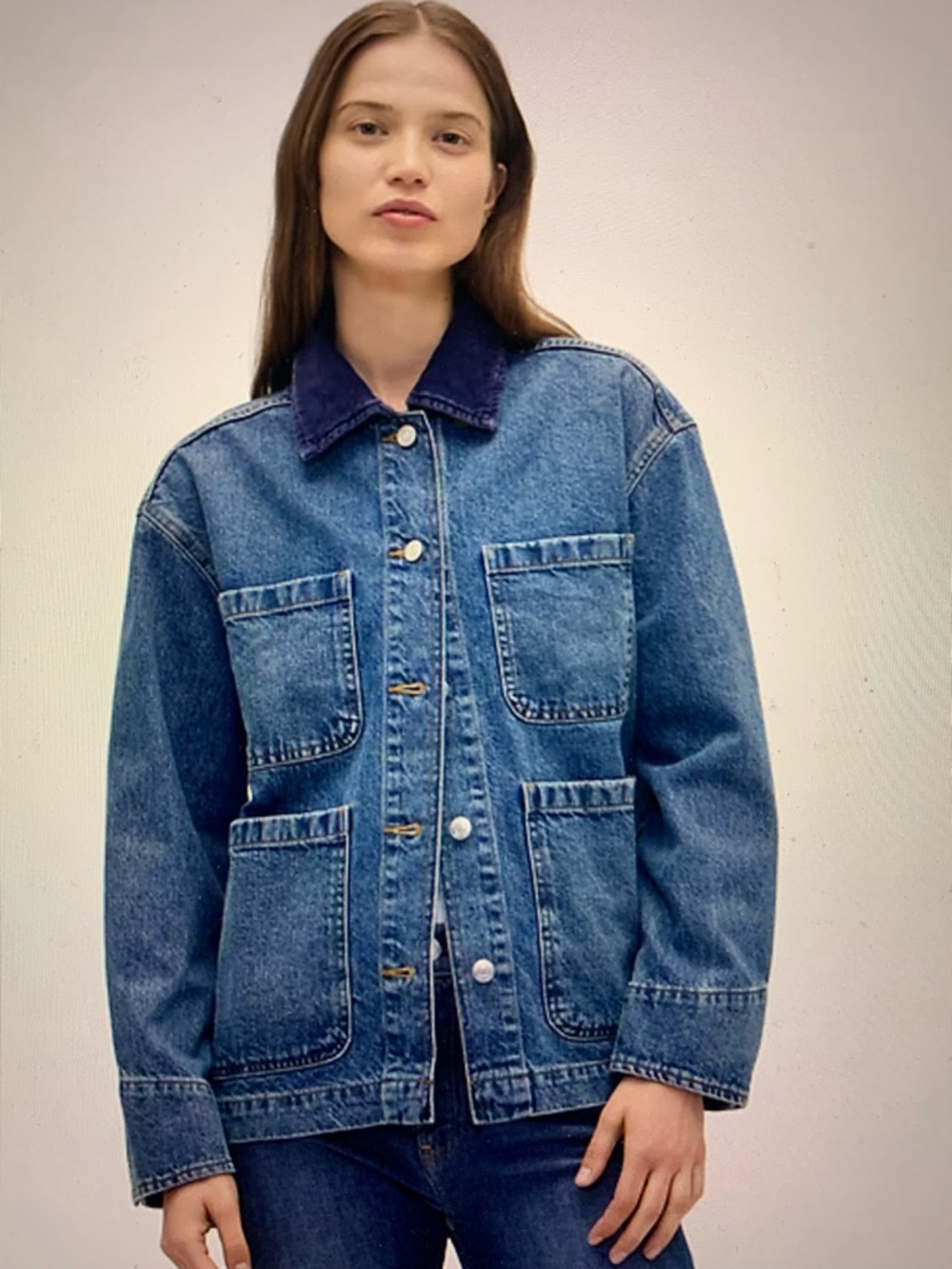 Gap  Denim Barn Chore Jacket Coat New with Tags Medium